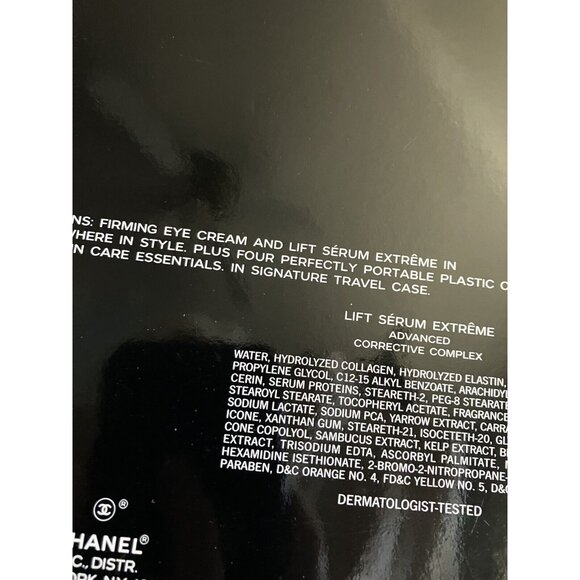 NIP NEW 80s 90s Vintage Chanel First Class Traveler Cosmetic Case Set Bottles - Picture 7 of 10